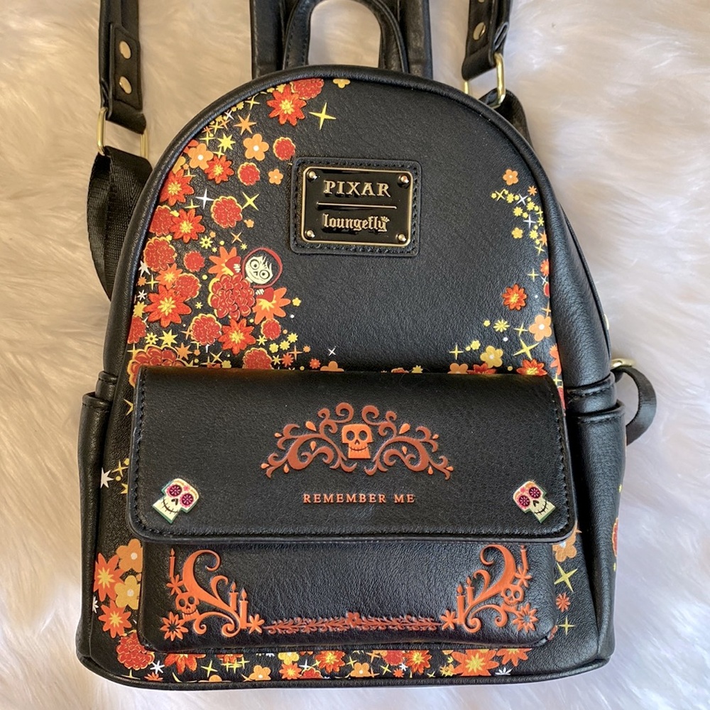 Loungefly Pixar Coco Remember Me backpack